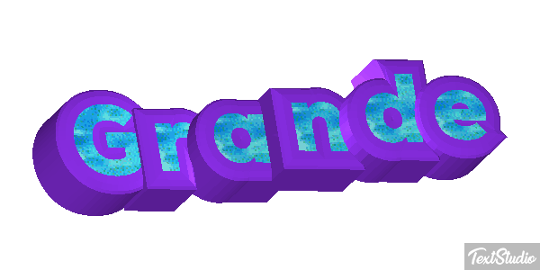 Grande Text effect