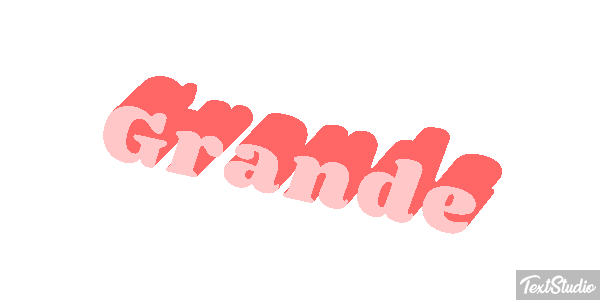 Grande Text effect