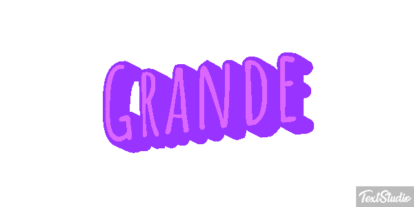 Grande Text effect