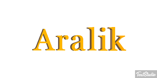 Aralık Efekt tekstowy