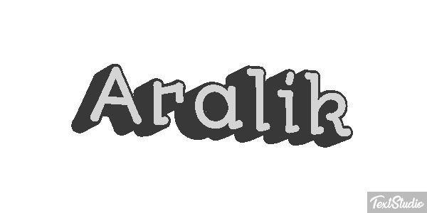 Aralık Efekt tekstowy
