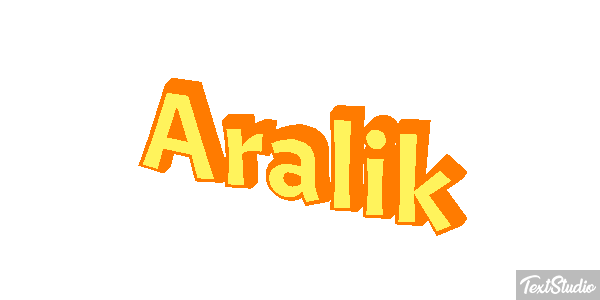 Aralık Efekt tekstowy