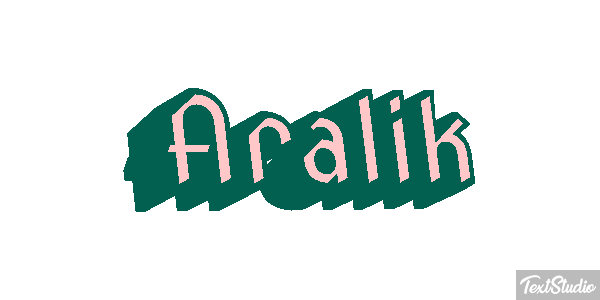 Aralık Efekt tekstowy