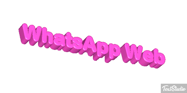 WhatsApp Web Text effect