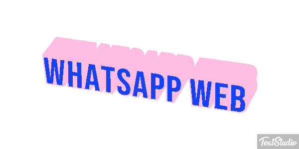 WhatsApp Web Text effect