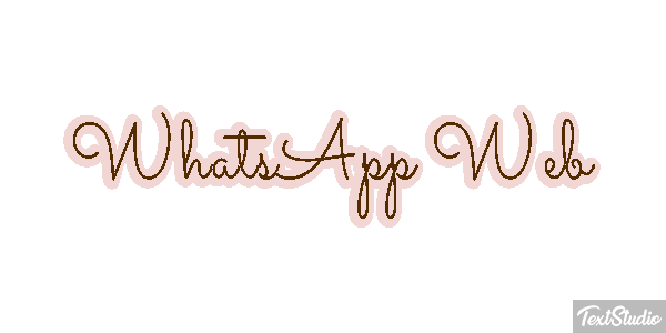 WhatsApp Web Text effect