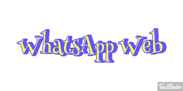 WhatsApp Web Text effect