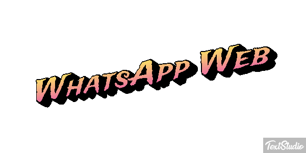 WhatsApp Web Text effect