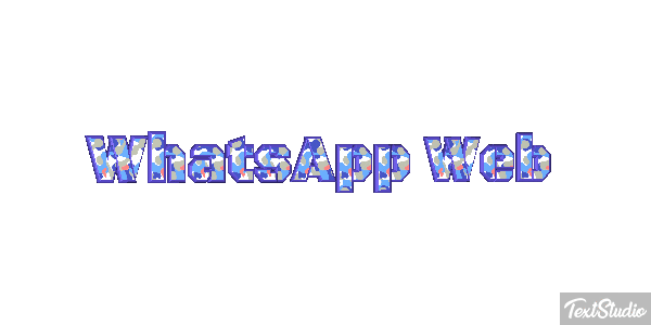 WhatsApp Web Text effect