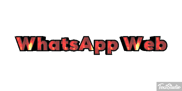 WhatsApp Web Text effect