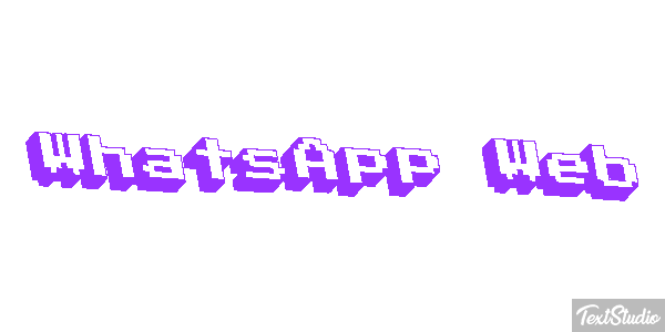 WhatsApp Web Text effect