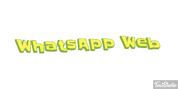 WhatsApp Web Text effect