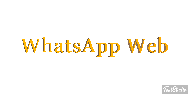 WhatsApp Web Text effect