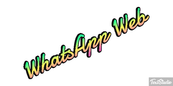 WhatsApp Web Text effect