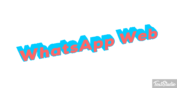 WhatsApp Web Text effect