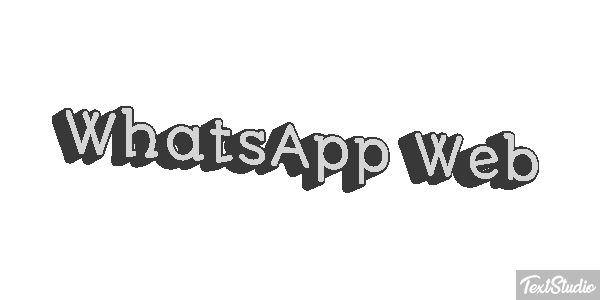 WhatsApp Web Text effect