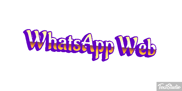 WhatsApp Web Text effect