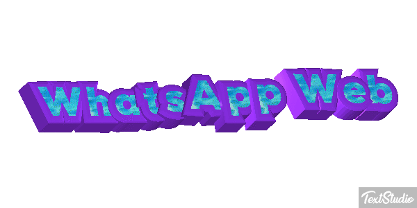 WhatsApp Web Text effect