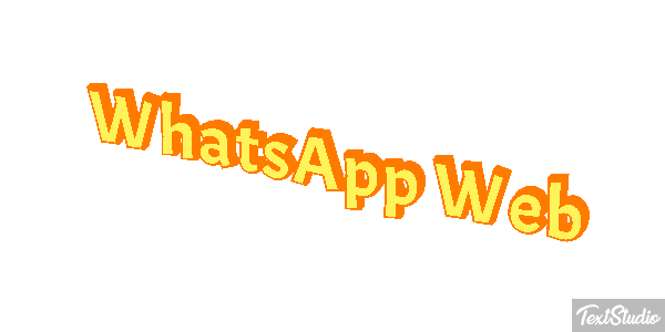 WhatsApp Web Text effect
