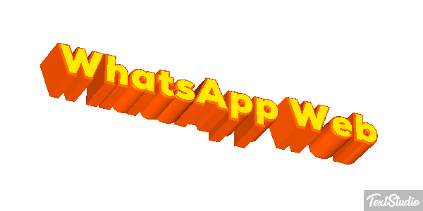 WhatsApp Web Text effect