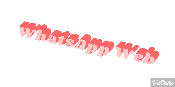WhatsApp Web Text effect