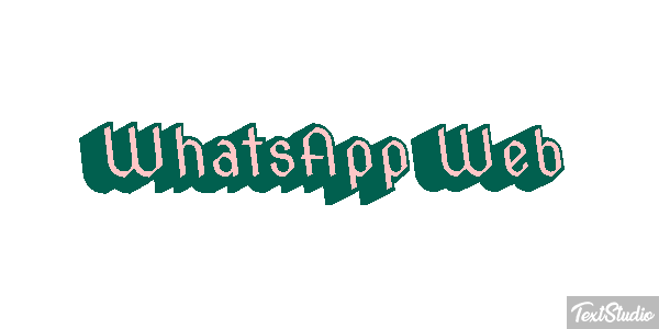 WhatsApp Web Text effect