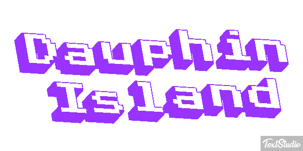 Dauphin Island Effetto testo
