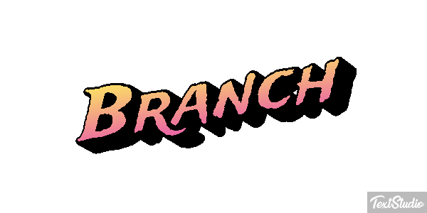 Branch Text effect
