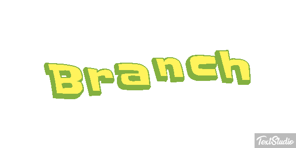 Branch Text effect