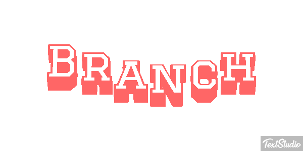Branch Text effect