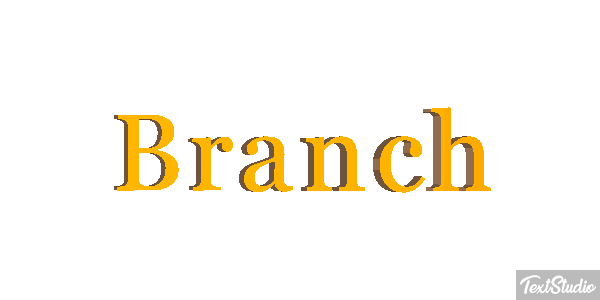 Branch Text effect