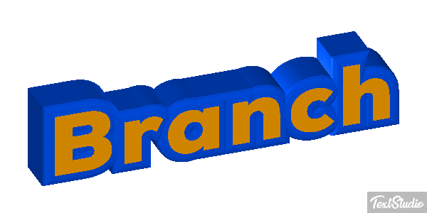 Branch Text effect