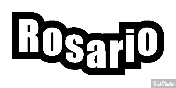 Rosario Texteffekt