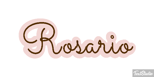 Rosario Texteffekt