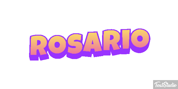 Rosario Texteffekt