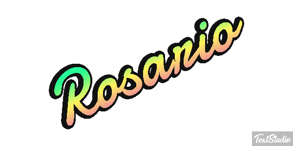 Rosario Texteffekt