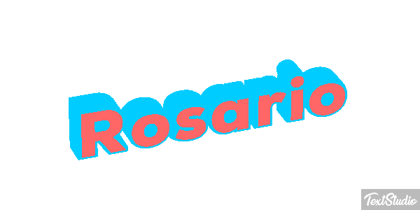 Rosario Texteffekt