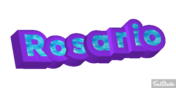Rosario Texteffekt