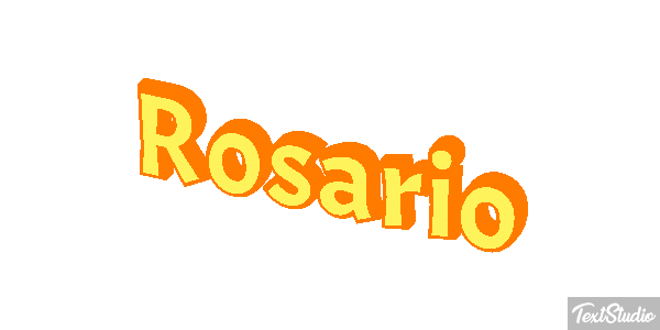 Rosario Texteffekt