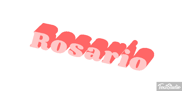Rosario Texteffekt