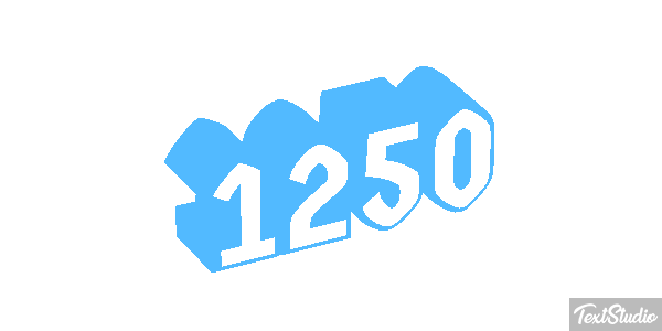 1250 Metin efekti