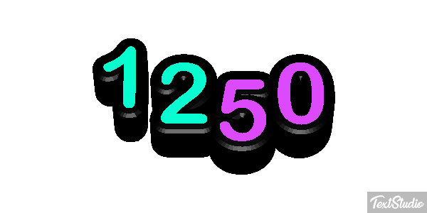 1250 Metin efekti