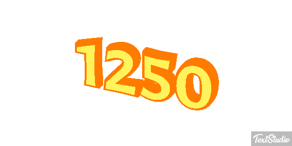 1250 Metin efekti
