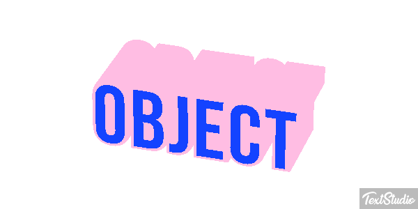 Object Effetto testo