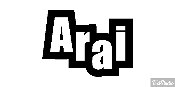 Arai テキスト効果