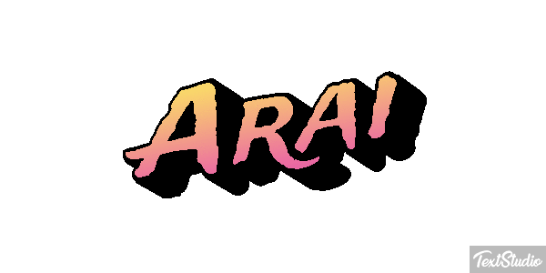 Arai テキスト効果