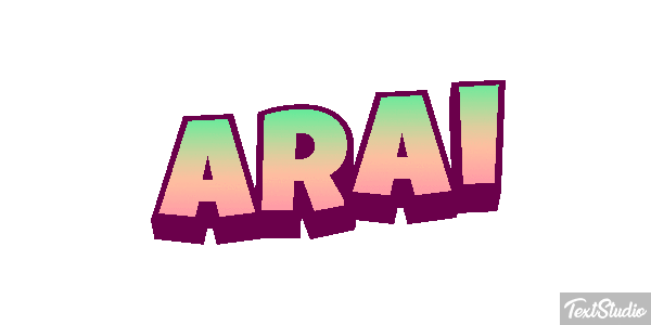 Arai テキスト効果