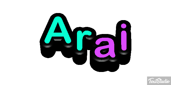 Arai テキスト効果