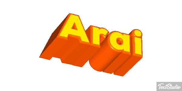 Arai テキスト効果