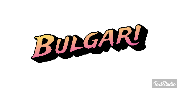 Bulgari Text effect